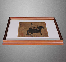 呈贡书画装裱配框服务案例